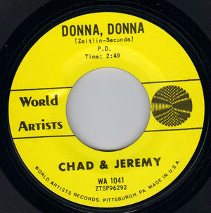 CHAD & JEREMY, DONNA DONNA / IF I LOVED YOU