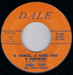 RANDY STARR, A DANCE A KISS AND A PROMISE / DOUBLE-DATE