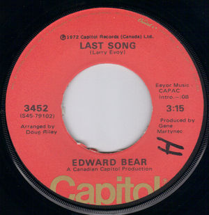 EDWARD BEAR, LAST SONG / BEST FRIEND