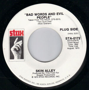 SKIN ALLEY , BAD WORDS AND EVIL PEOPLE / THE DEMAGOGUE - PROMO PRESSING