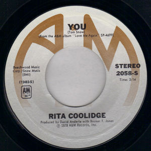 RITA COOLIDGE , YOU / ONLY YOU AND I KNOW