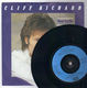 CLIFF RICHARD, NEVER SAY DIE / LUCILLE (plastic label)